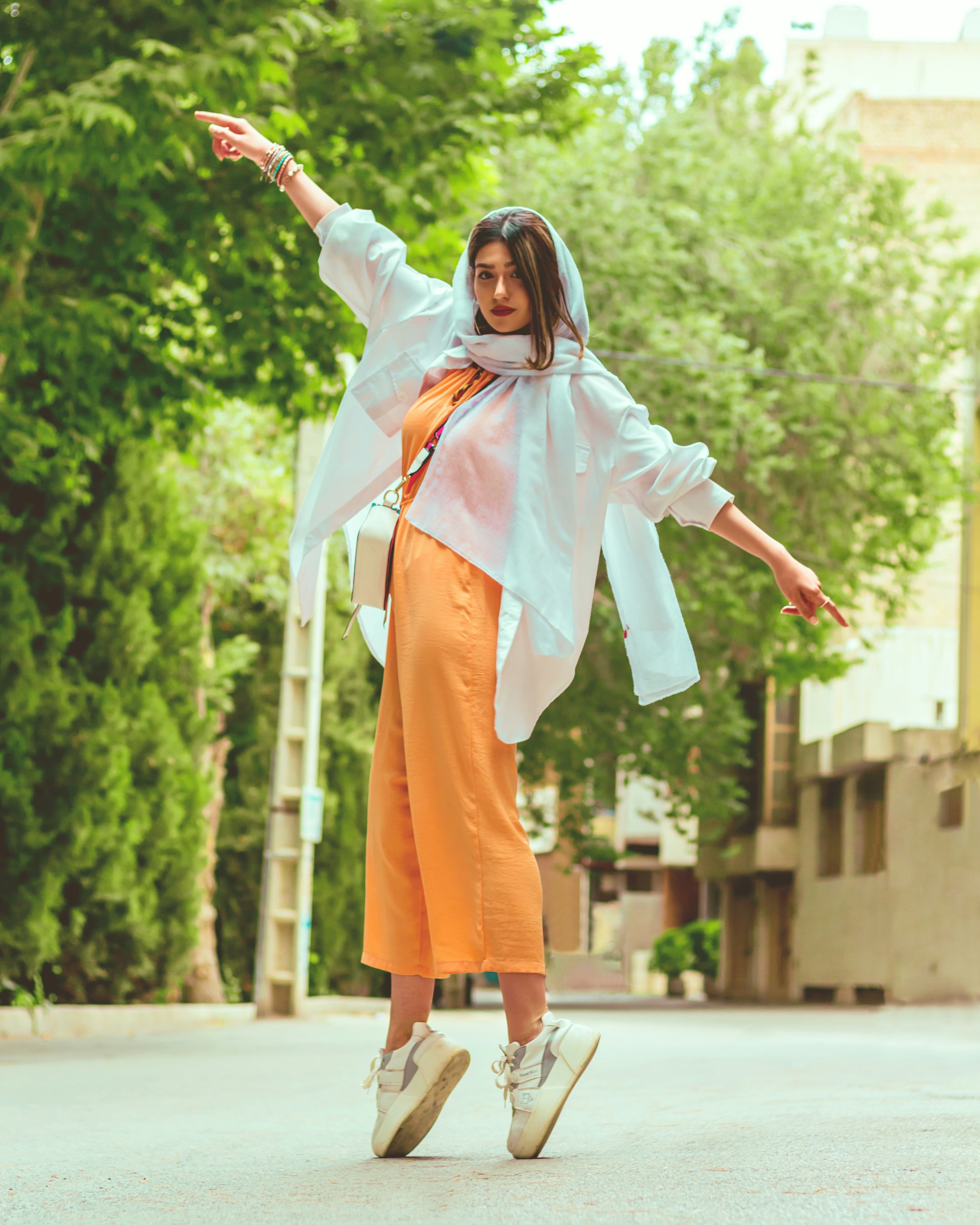 AI background removal before and after - Before