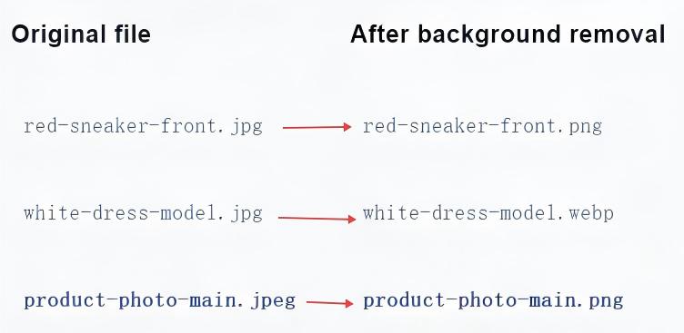 Remove Background and Download with Your Original Filename